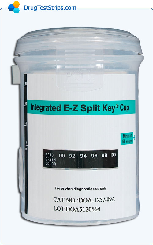 Integrated 5 Panel (COC/AMP/mAMP/THC/OPI) E-Z Test Cup