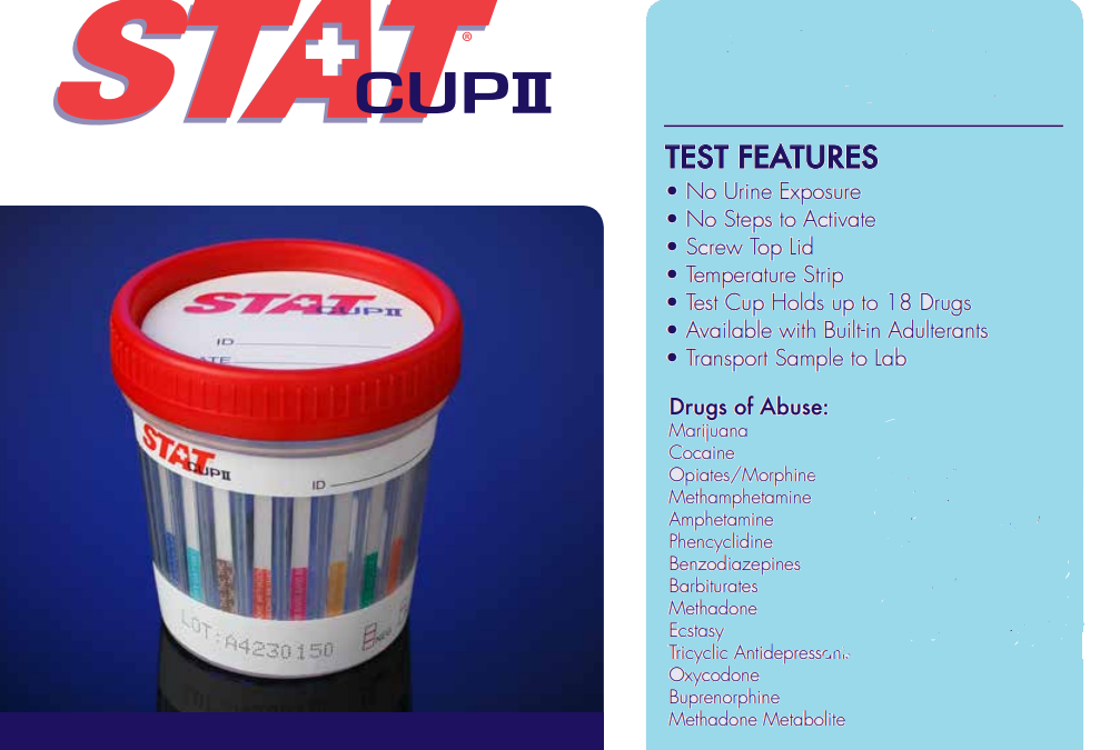 24-Panel STATCUPII + Adulterants + Alcohol: STATII-95247-0-A2